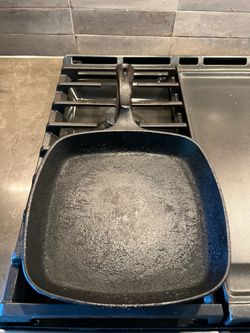 Wagner’s 1891 Original 10.5" Square Cast Iron Skillet / Griddle