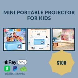Mini Portable Projector for Kids
