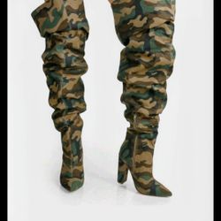 Camoflauge Boots