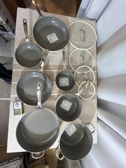 GreenPan Eras Ceramic Non-Stick 11-piece Cookware Set