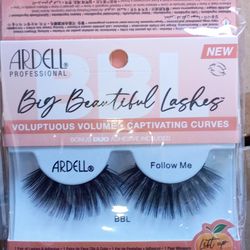 Ardell Professional Big Beautiful Lashes (BBL) in the style "Follow Me". 4-Pack Bundle