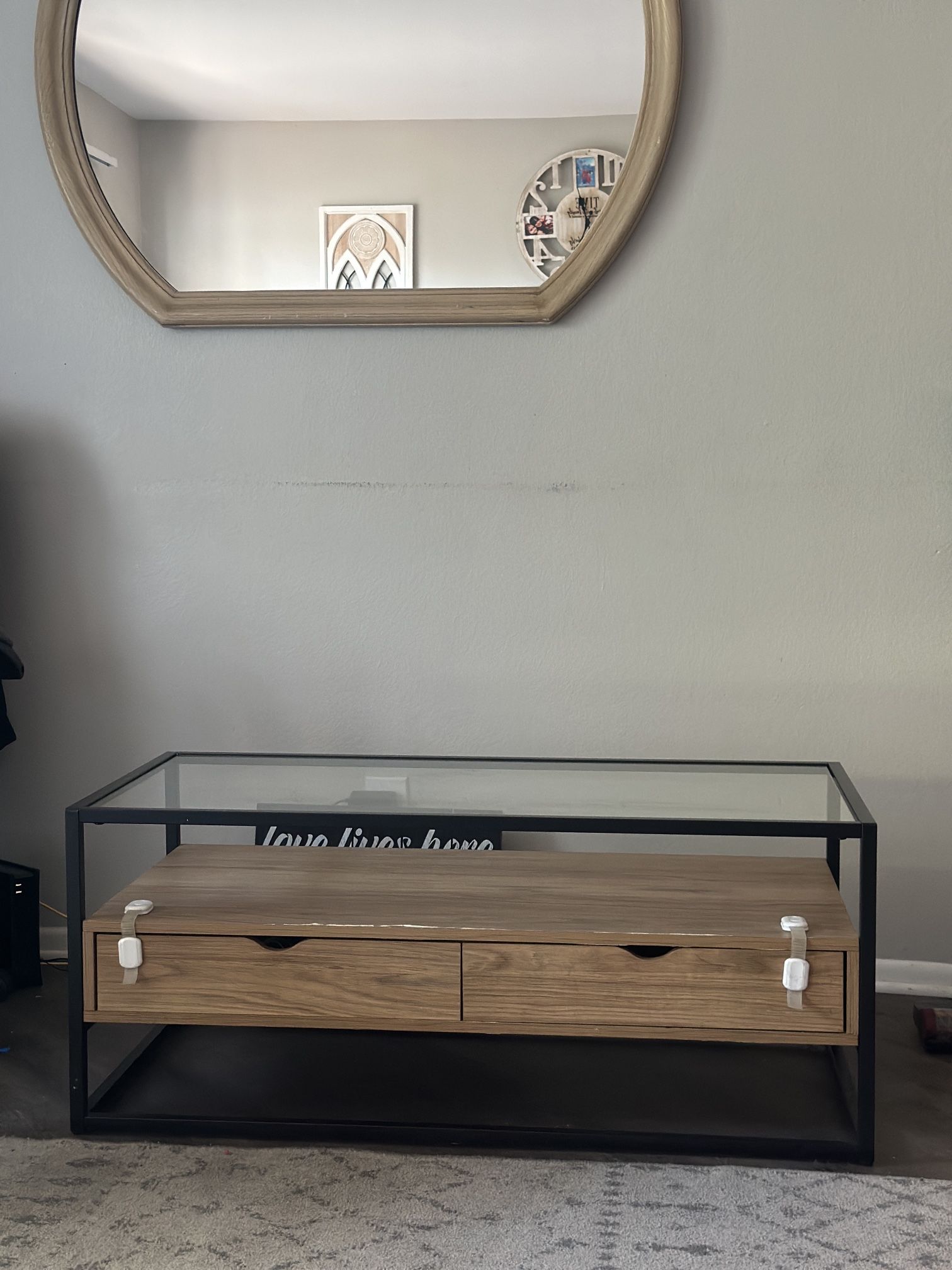 Glass Coffee Table 