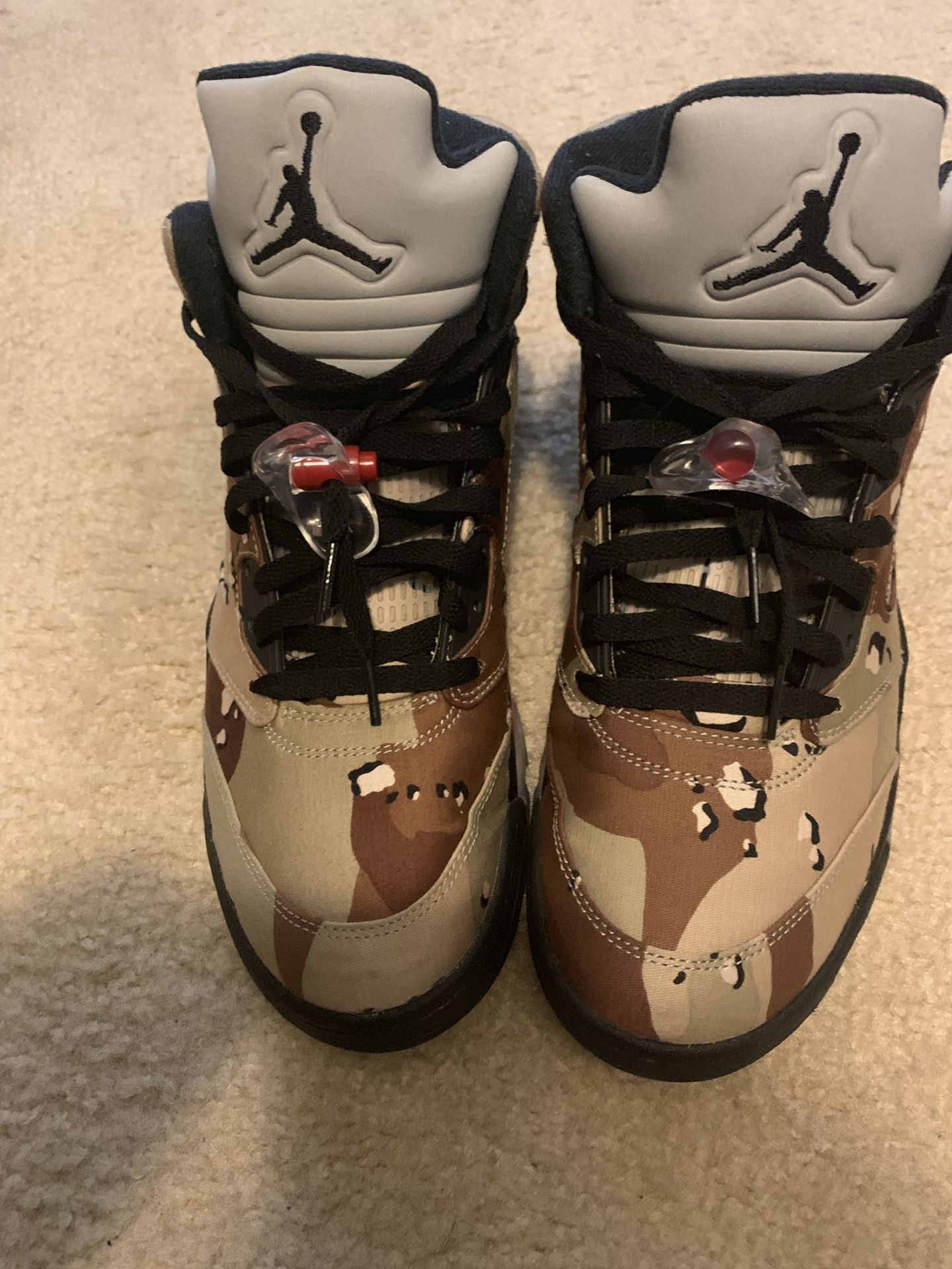 Jordan 5 camo supreme size 11