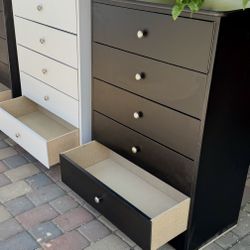 Dresser Five Drawer Chest New