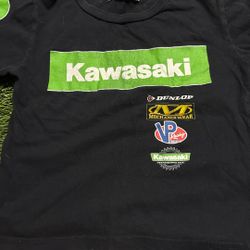 Kawasaki Engines  Dunlop 4T Or 5T  Vintage Shirt Kids