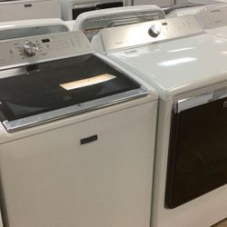 Maytag Bravos Xl Washer And Dryer Set - Used