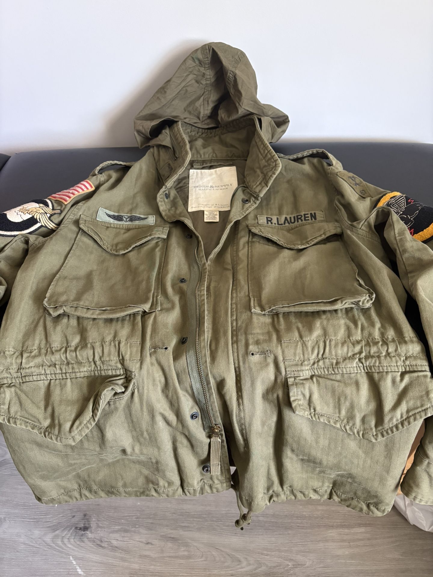 Ralph Lauren Army Green Air Force Jacket