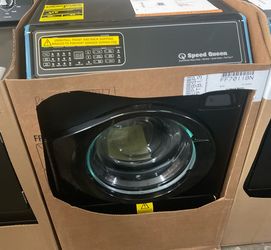 New  In The Box Speed Queen Front Load In Black Matte