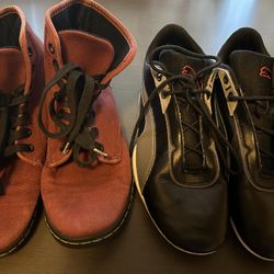 2 Pares De Zapatos Size 6 Niños 