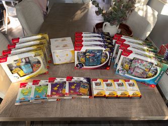 Pokemon 30th Celebration ETB Posters Ex Boxes Tech Stickers Knockout Boxes