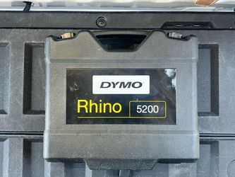 DYMO Rhino 5200 Industrial Label Maker – Excellent Condition