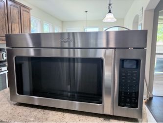 Whirlpool Over-the-Range Microwave – Works Great – $130