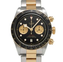 TUDOR Black Bay Chrono S&G 79363N Black Men's Used Watch