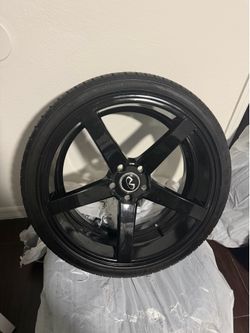 Black after market 20inch rims