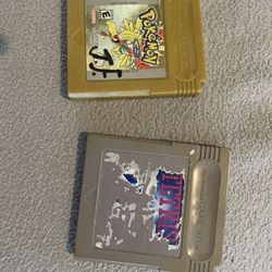 Pokémon Gold& Tetris Game boy 