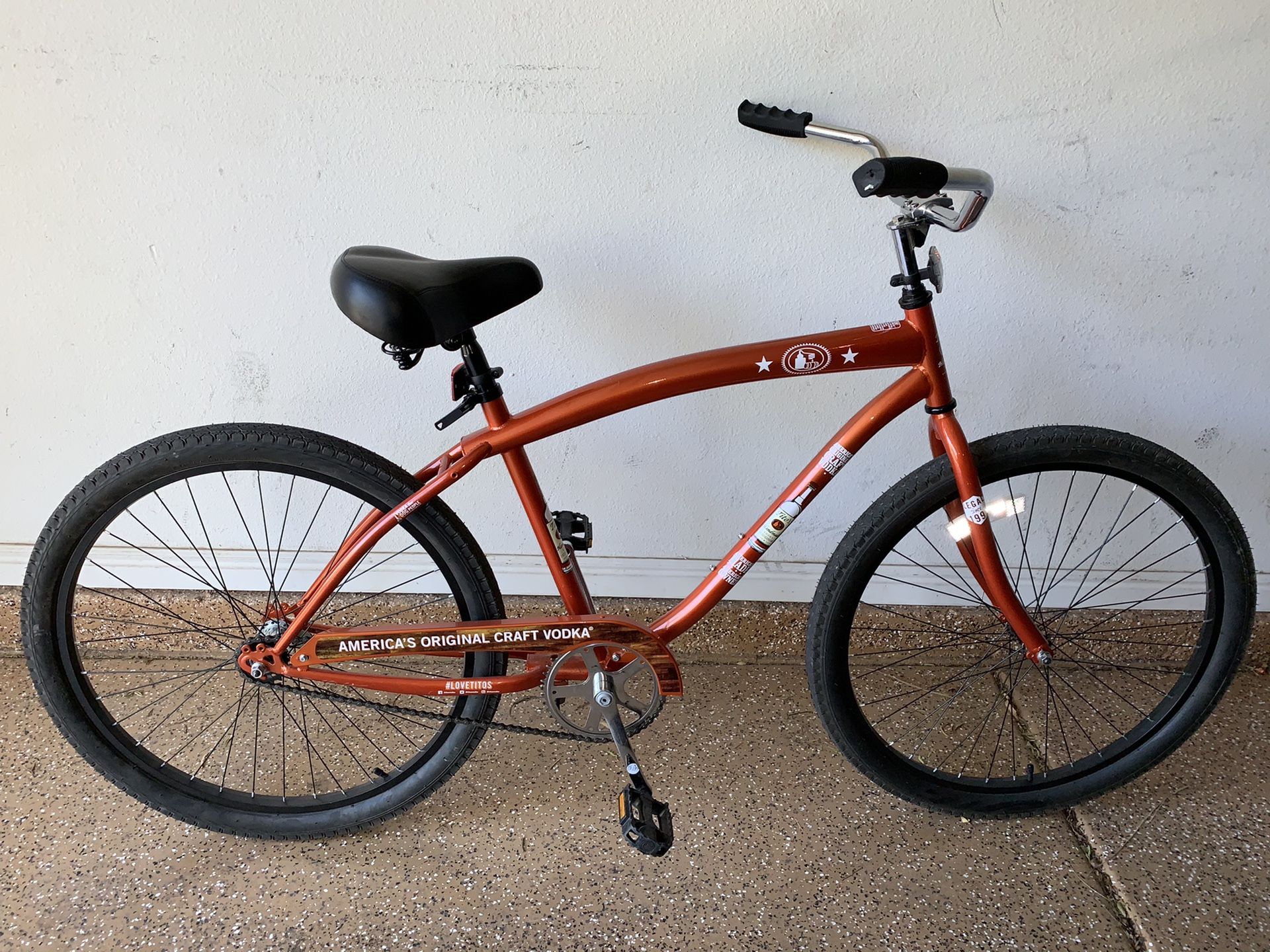 Tito’s vodka beach cruiser