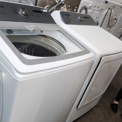 💯💯SAMSUNG SET STEAM WASHER AND ELECTRIC DRYER LIKE NEW 
