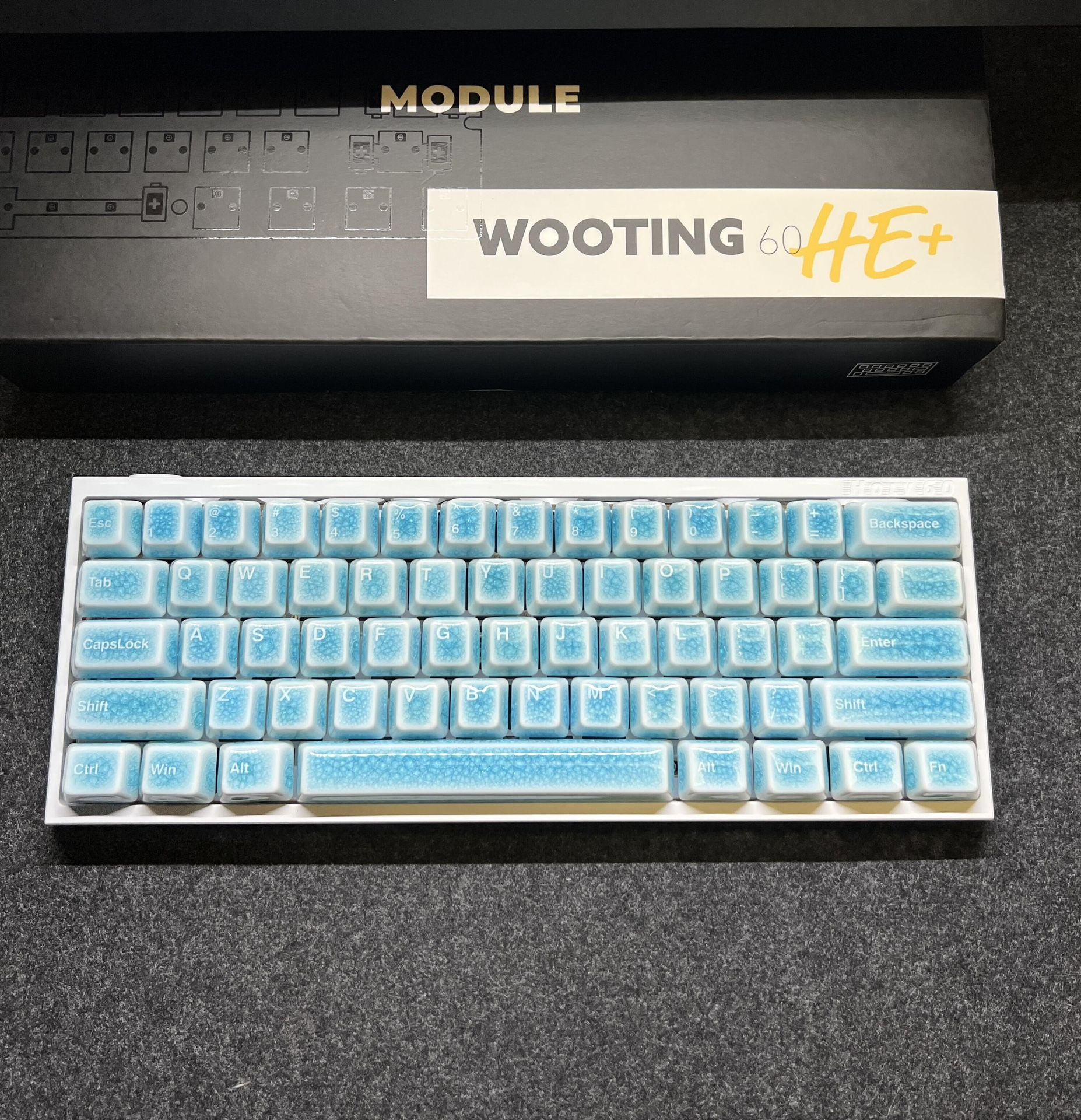 Recommended keyboard solution for full modification of wooting60he
