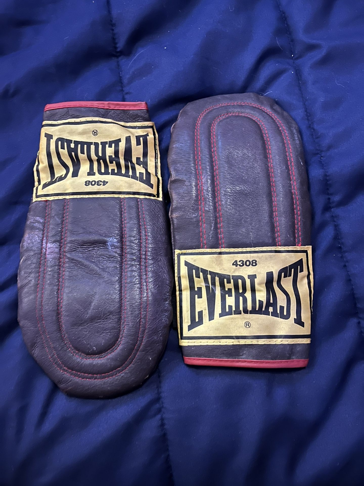 Vintage Boxing Bag Gloves