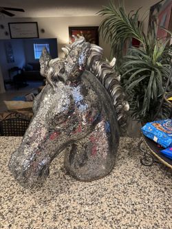 Large horse head