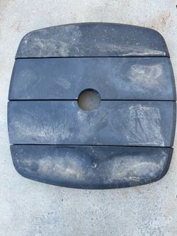 Outdoor umbrella base weight