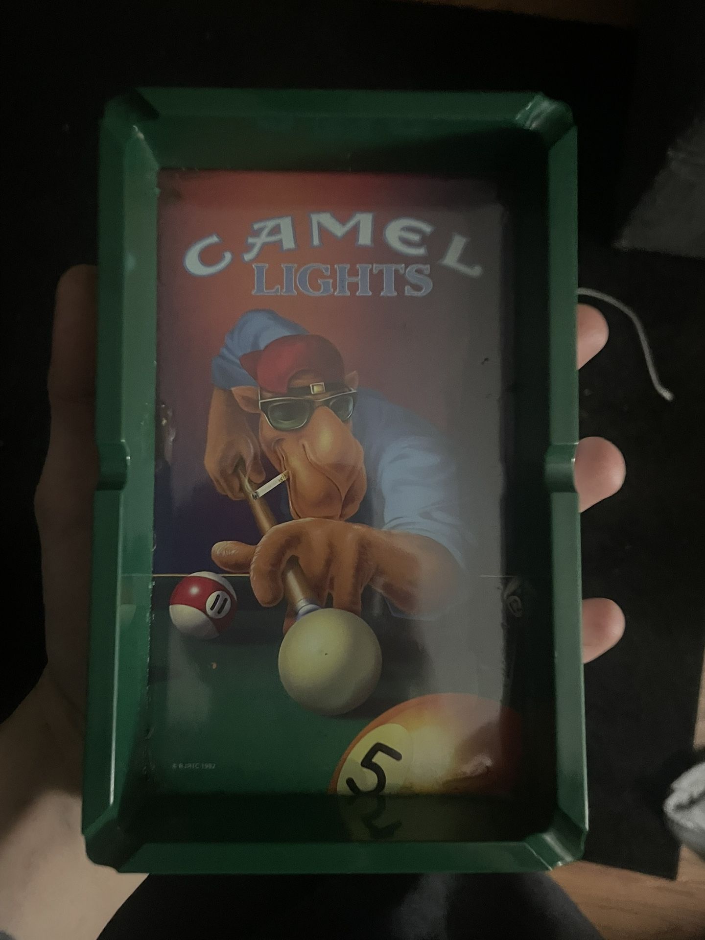 1992 camel joe ashtray