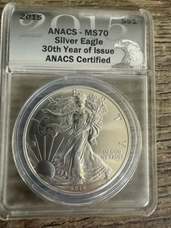 2015 American Silver Eagle 🦅 MS70