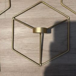 Wall Art Candle Holders 