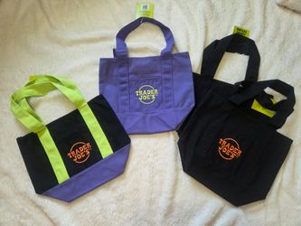Trader Joe's halloween tote bags