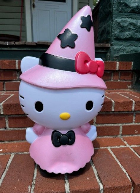Hello Kitty Halloween Blow Mold Decoration