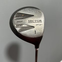 Knight Sector 10* Loft Driver 