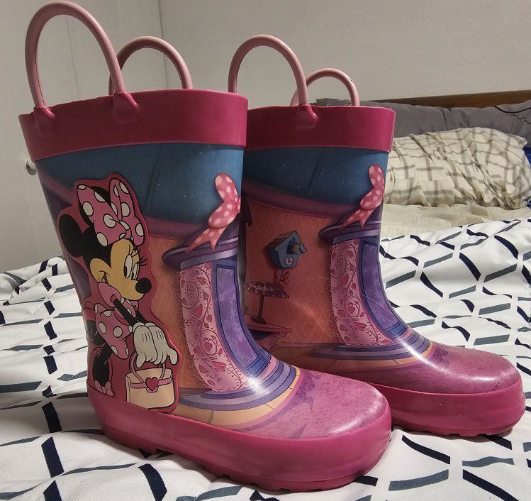 Rain Boots For Little Kids Size # 7/8