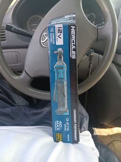 Brand new Hercules 3/8 cordless ratchet