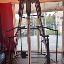 3x Versa Climber LX Models exercise Equipment setup in Hi-Tri config