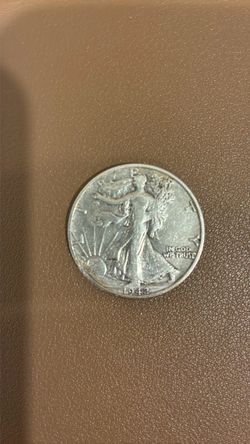 Silver walking liberty half dollar coin