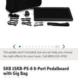 Sweetwater Pedal Board 