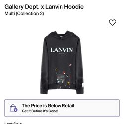 Lanvin X Gallery Dept. Sweater Size M