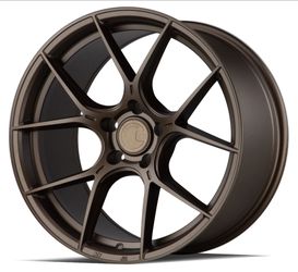 19x8.5 / 19x9.5 5x120 Aodhan AH-11 Matte Bronze Wheels