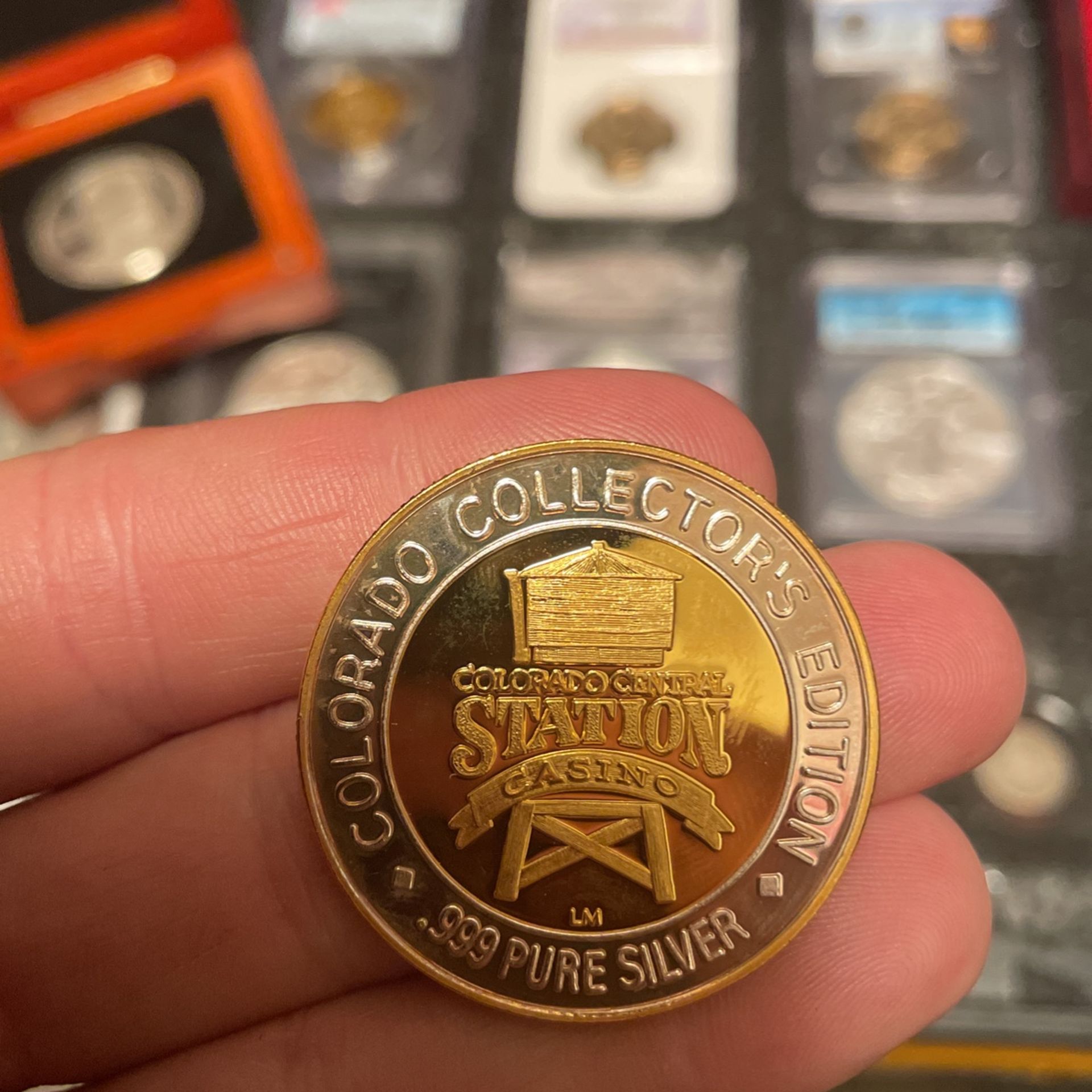 Colorado Central Station Casino Coin