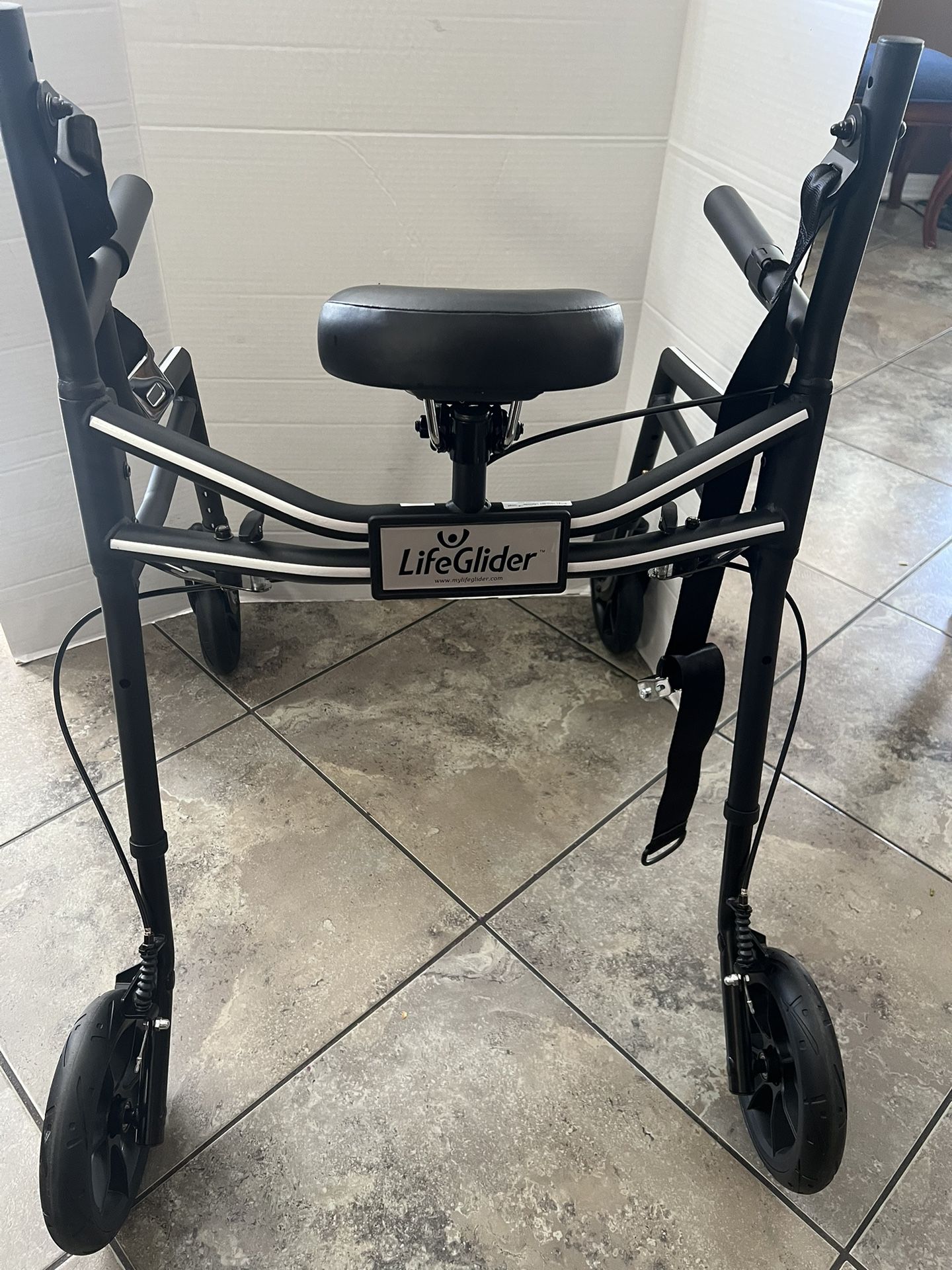Life Glider Walker. Life Glider Walker Hands-free, upright "fall-safe" mobility. Pre owned very very gently used in excellent condition and fully func