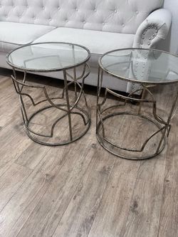 Gold Side Table