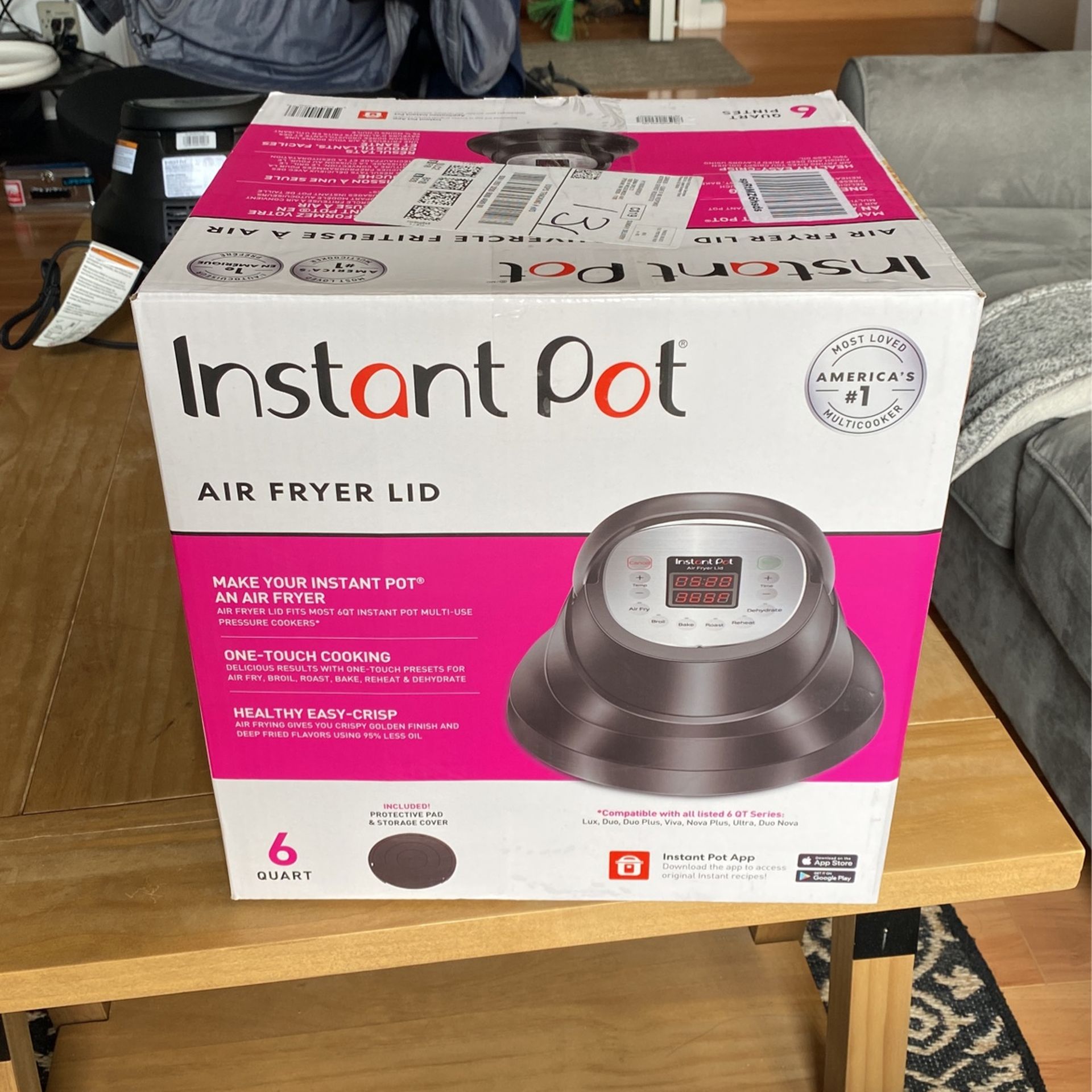 Air Fryer Instant Pot Lid