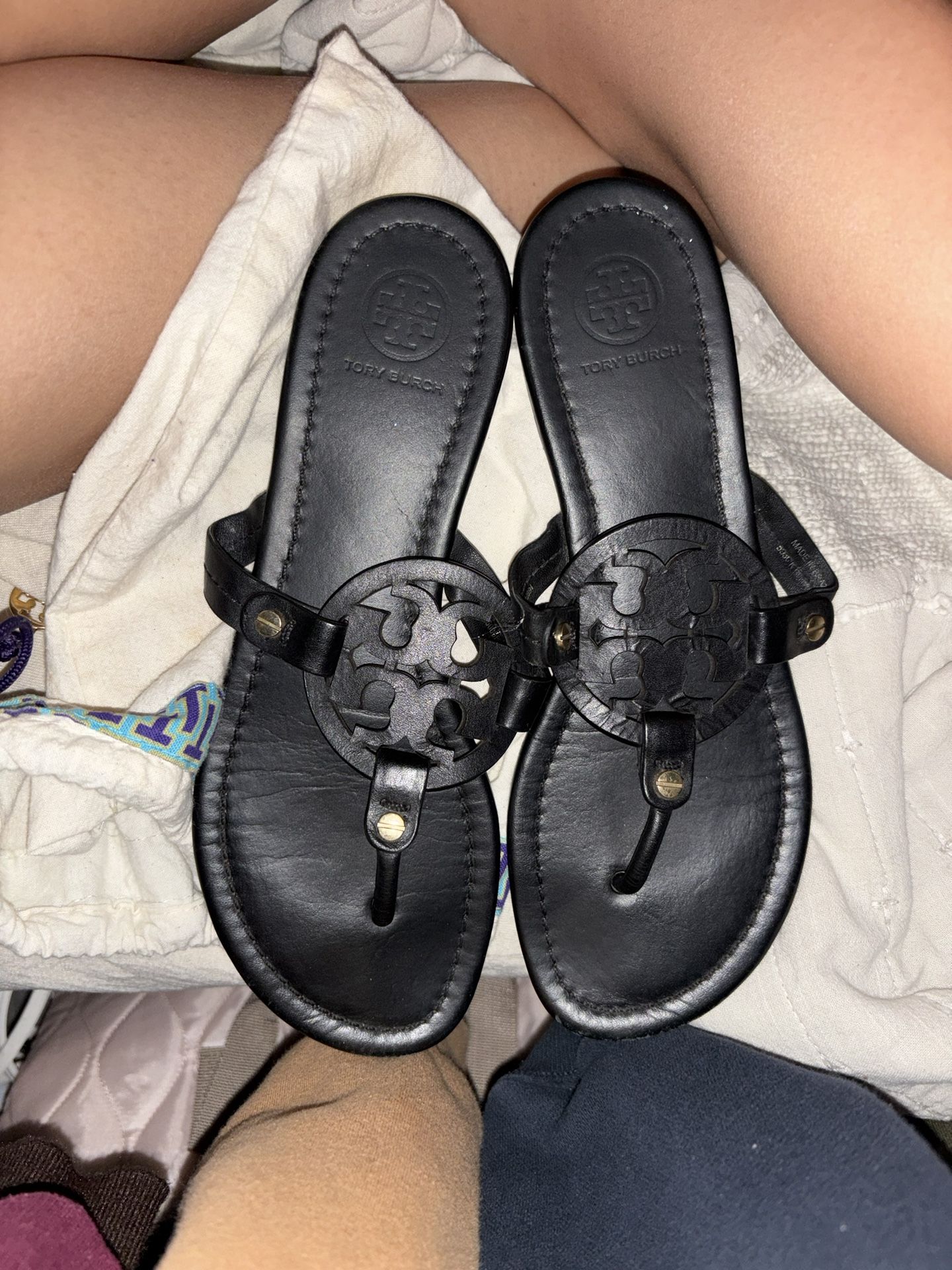 Tory Burch Sandals Size 7.5 Fits An 8