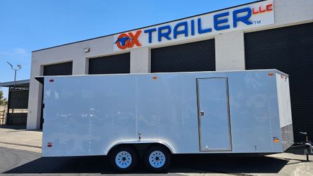 CARSON 8x20-2 ENCLOSED TRAILER 7K GVWR