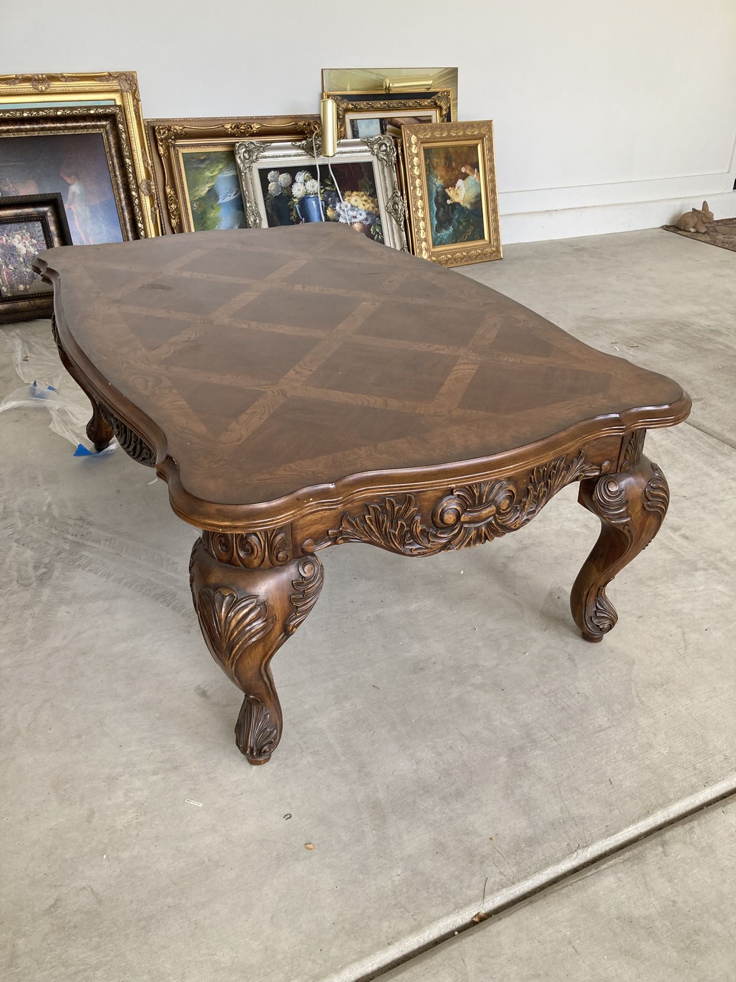 Solid Wood Coffee Table