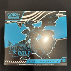 Black Bolt Elite Trainer Box