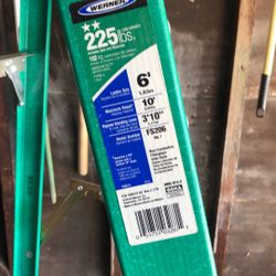 Werner 6 feet high ladder