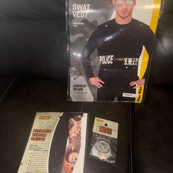 Halloween Costume Men’s Swat $20