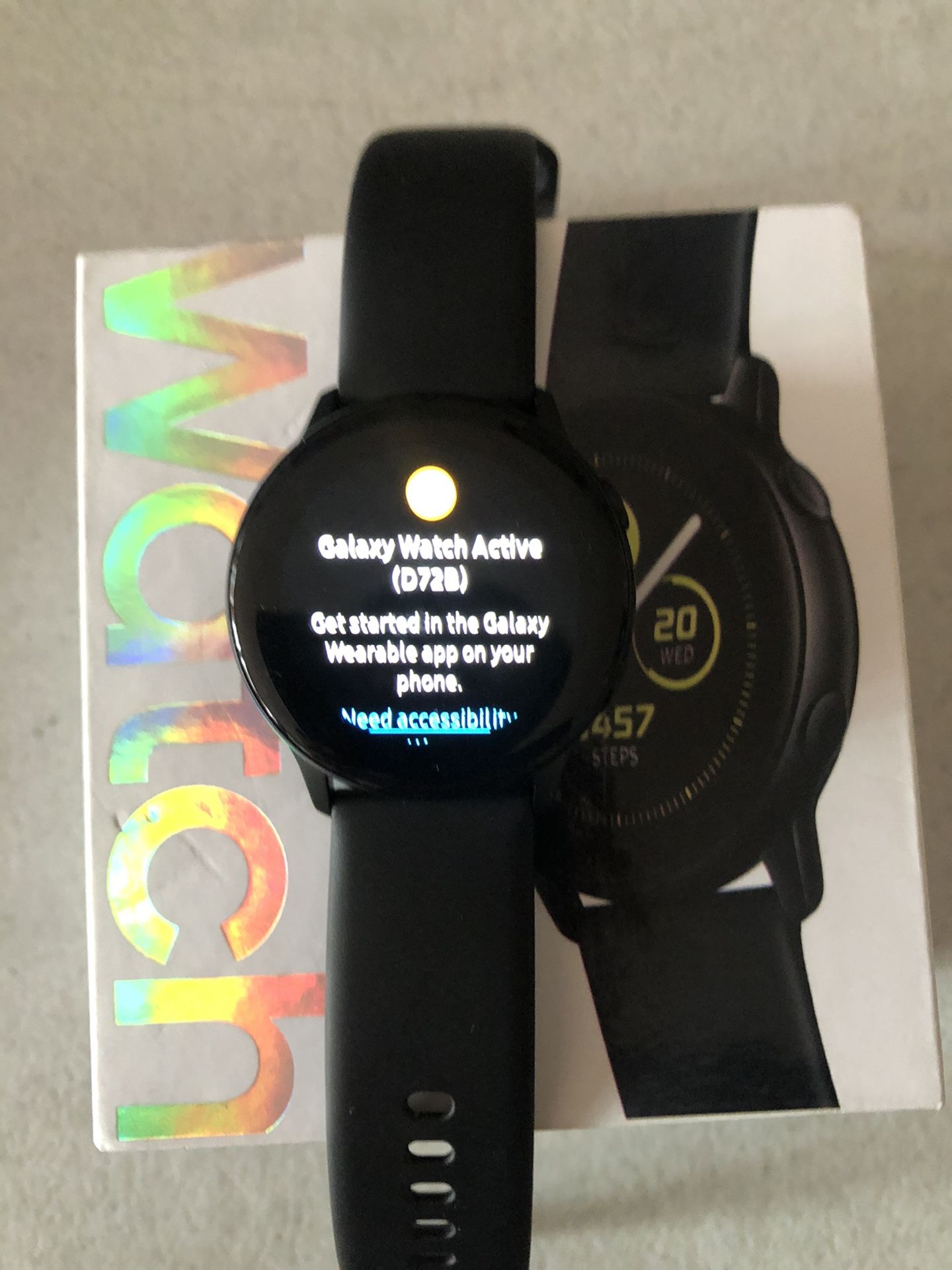 New Samsung Galaxy active watch 40mm