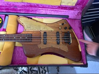 Vintage 1976 Gibson Thunderbird IV Fretless – Custom Kahler Tremolo